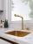 Emar EC-7027 PVD Golden, смеситель, золото Детальное фото товара: Emar EC-7027 PVD Golden, смеситель, золото