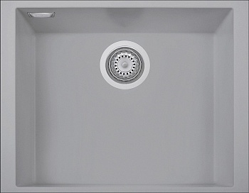 Фото товара: Rivelato STRIA SR-5649 grigio puro, мойка, гранит, серый