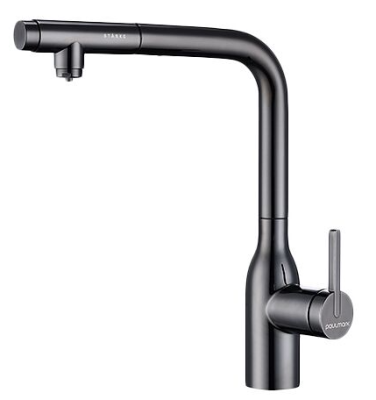 Paulmark VIPER, смеситель, глянцевый черный
