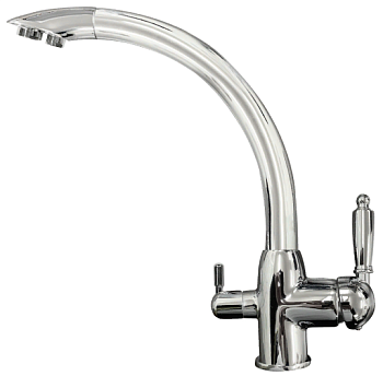 Фото товара: Zigmund & Shtain ZS 1500, смеситель, нержавеющая сталь