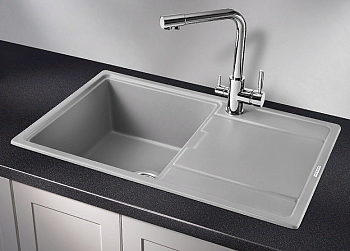 Фото товара: GRANULA 7804 мойка, гранит, алюминиум