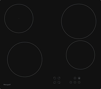 Фото товара: Weissgauff HV 640 BA стеклокерамическая поверхность