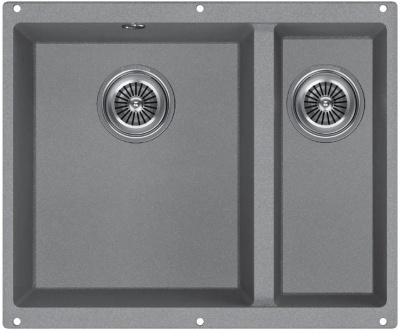 KUCHENSTERN UNDER 60-2, мойка, гранит, титан