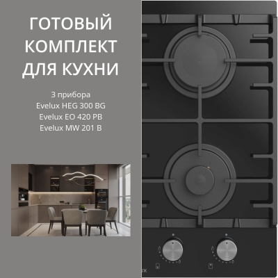 Фото товара: Evelux HEG 300 BG + EO 420 PB + MW 201 B