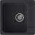 ЭкоМ 4848, мойка, гранит, черный Детальное фото товара: ЭкоМ 4848, мойка, гранит, черный
