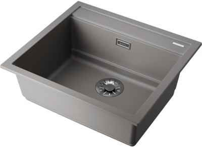 Детальное фото товара: Omoikiri Kitagawa 57-GR, мойка, керамика, leningrad grey