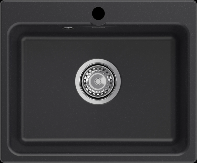 Детальное фото товара: GranFest GF-SMART 520, мойка, мрамор, черный