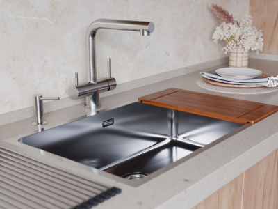 Omoikiri Takamatsu-S-PW, смеситель, чистый белый Детальное фото товара: Omoikiri Takamatsu-S-PW, смеситель, чистый белый