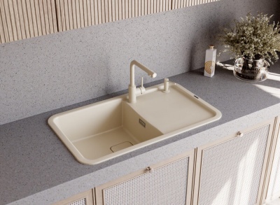 Детальное фото товара: Omoikiri ОМ-02-P-PA, дозатор для моющего средства, пастила