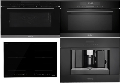 KORTING HIB 68900 B IMOVE + OKB 1350 S GNBX STEAM + KMI 830 GNBX + KCM 9200 BG