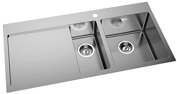 Фото товара: Oulin OL-FTR201R, мойка, нержавеющая сталь сатин
