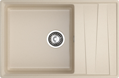 GranFest LEVEL GF-LV-760L, мойка, мрамор, кашемир