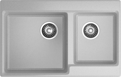 Детальное фото товара: GranFest LEVEL GF-LV-780K, мойка, мрамор, серый