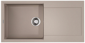 Фото товара: Omoikiri Sakaime 100-SA, мойка, гранит, бежевый