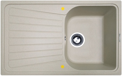 Детальное фото товара: Zigmund & Shtain KLASSISCH 790, мойка, речной песок  