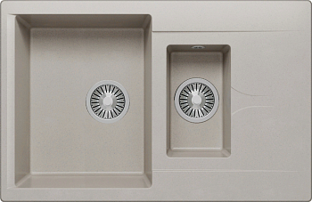 Фото товара: Polygran BRIG-770, мойка, мрамор, серый 14