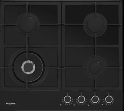 Фото товара: Hotpoint HGS 62F/BK газовая поверхность