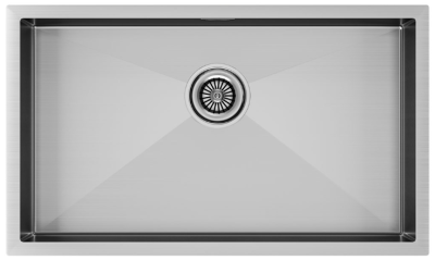 Детальное фото товара: Paulmark GERBERG 74 UNI, мойка, нержавеющая сталь брашированная