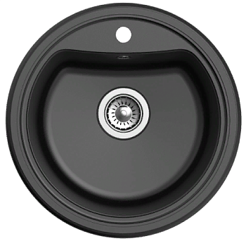 Фото товара: Ewigstein Antik A- R50, мойка, гранит, черный