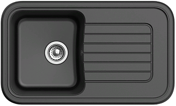 Фото товара: Ewigstein Antik A- 60F, мойка, гранит, черный