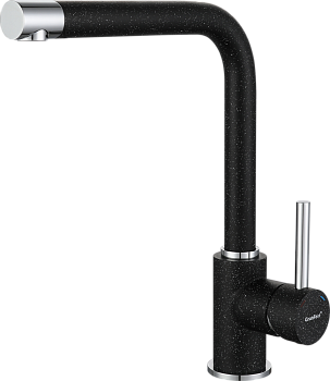 Фото товара: GranFest 3651, смеситель, мрамор, черный