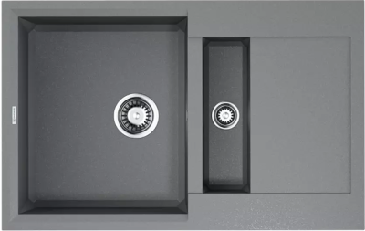 Omoikiri Sakaime 78-2-GR, мойка, гранит, leningrad grey