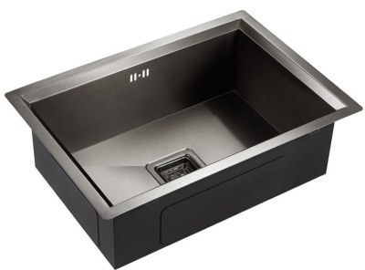 Emar EMB-129А PVD Nano Dark, мойка, вороненая сталь