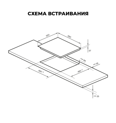 Схема встраивания