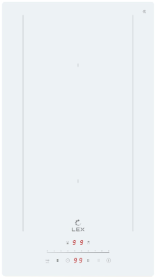 Детальное фото товара: LEX EVI 321A WH индукционная поверхность