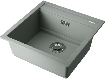 Детальное фото товара: Omoikiri Kitagawa 51-WG, мойка, керамика, wind green