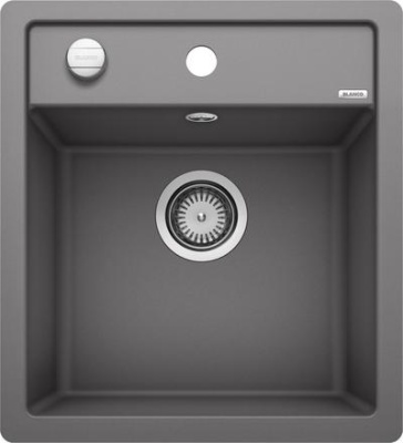 Blanco Dalago 45-F, мойка, гранит, темная скала с клапаном-автоматом Blanco Dalago 45-F, мойка, гранит, темная скала с клапаном-автоматом