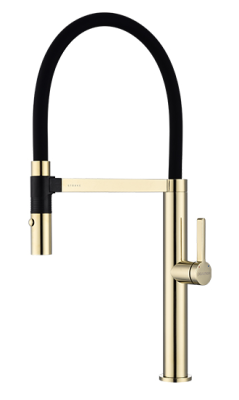 Детальное фото товара: Paulmark LEADER, смеситель, золото