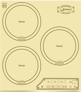 Фото товара: KAISER KCT 4795 FI ElfAD индукционная поверхность