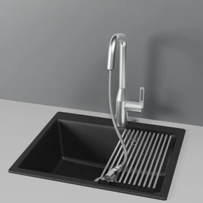 Детальное фото товара: GRANULA 8171 смеситель, нержавеющая сталь