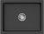Детальное фото товара: Omoikiri Mikura 61-BL, мойка, керамика, черный