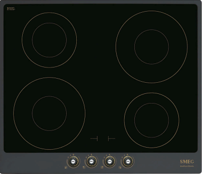 Детальное фото товара: Smeg SI764AOM индукционная поверхность