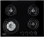 EXITEQ EXH-212 black Детальное фото товара: EXITEQ EXH-212 black газовая поверхность