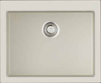 Фото товара: Omoikiri Bosen 61-WH, мойка, гранит, белый