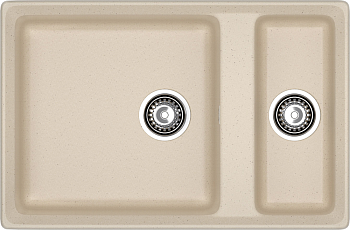 Фото товара: GranFest LEVEL GF-LV-760K, мойка, мрамор, кашемир