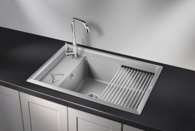 GRANULA 7305 мойка, гранит, алюминиум Детальное фото товара: GRANULA 7305 мойка, гранит, алюминиум