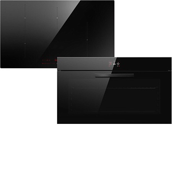 Фото товара: ELICA RATIO 804 PLUS BL + VIRTUS MULTI 90 TFT BL