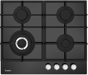 Фото товара: Evelux HEG 655 BG газовая поверхность