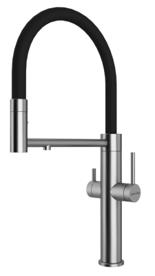 Paulmark NEXUS, смеситель, брашированная сталь