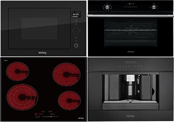 Фото товара: KORTING HK 63500 B + OKB 792 CFN + KMI 825 TGN + KCM 9200 BG