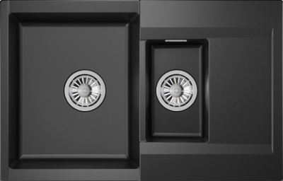 Детальное фото товара: GRANULA ES-7808 мойка, гранит, шварц