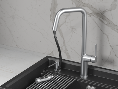 Детальное фото товара: GRANULA 9011 смеситель, нержавеющая сталь