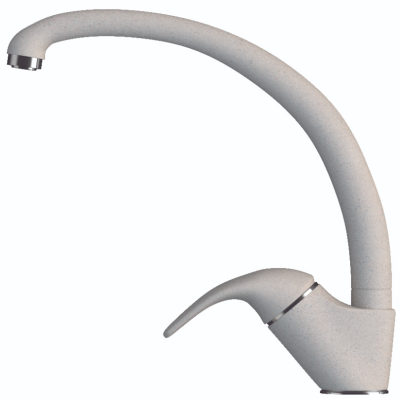 Детальное фото товара: Polygran Высокий, смеситель, серый 14