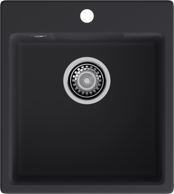 Фото товара: GranFest URBAN GF-UR-644, мойка, гранит, черный