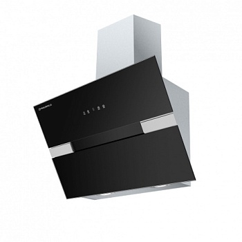 Фото товара: Maunfeld MERSEY 60 нержавеющая сталь/черное стекло