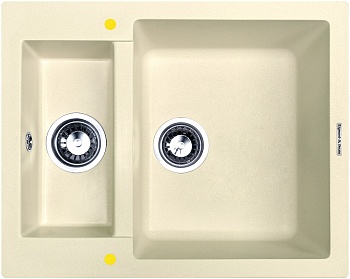 Фото товара: Zigmund & Shtain RECHTECK 600.2, мойка, молодое шампанское 